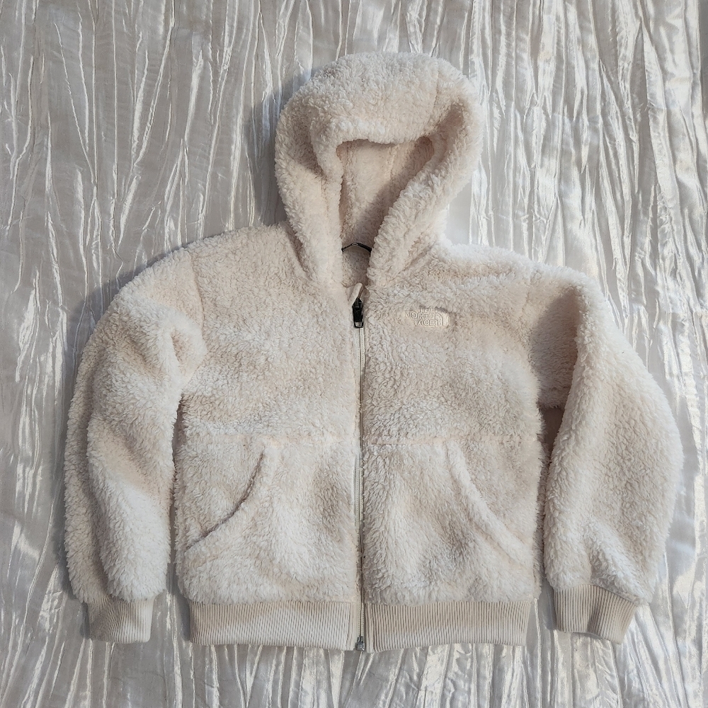 The North Face Ivory Kids Zip Up Jacket Size 5
